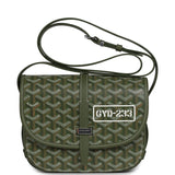 Goyard Goyardine Khaki Belvedere PM Palladium Hardware - Thumbnail View 1