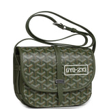 Goyard Goyardine Khaki Belvedere PM Palladium Hardware - Thumbnail View 2