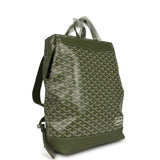 Goyard Goyardine Cisalpin Backpack Khaki Palladium Hardware - Thumbnail View 2