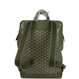 Goyard Goyardine Cisalpin Backpack Khaki Palladium Hardware - Thumbnail View 4