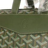 Goyard Goyardine Cisalpin Backpack Khaki Palladium Hardware - Thumbnail View 9