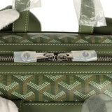 Goyard Goyardine Cisalpin Backpack Khaki Palladium Hardware - Thumbnail View 10