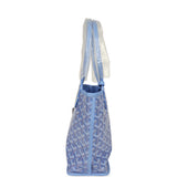 Goyard Goyardine Canvas Iris Anjou Mini Bag Palladium Hardware - Thumbnail View 3