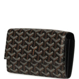 Goyard Goyardine Canvas Black Varenne Continental Wallet Bag Palladium Hardware - Thumbnail View 6