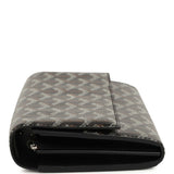 Goyard Goyardine Canvas Black Varenne Continental Wallet Bag Palladium Hardware - Thumbnail View 5