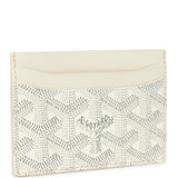 Goyard Goyardine Canvas White Saint-Sulpice Card Wallet - Thumbnail View 2