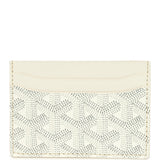 Goyard Goyardine Canvas White Saint-Sulpice Card Wallet - Thumbnail View 3
