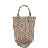 Goyard Goyardine Greige and Pink Poitiers Claire-Voie Mini Tote Bag Palladium Hardware - Thumbnail View 1