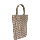 Goyard Goyardine Greige and Pink Poitiers Claire-Voie Mini Tote Bag Palladium Hardware - Thumbnail View 2