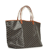 Goyard Goyardine Black and Brown Saint Louis GM Tote Bag Palladium Hardware - Thumbnail View 2
