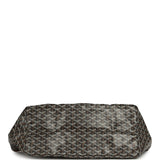 Goyard Goyardine Black and Brown Saint Louis GM Tote Bag Palladium Hardware - Thumbnail View 6
