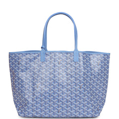 Goyard Goyardine Iris Saint Louis PM Tote Bag Palladium Hardware