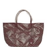 Goyard Goyardine Burgundy Saint Louis GM Tote Bag Palladium Hardware - Thumbnail View 1