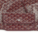 Goyard Goyardine Burgundy Saint Louis GM Tote Bag Palladium Hardware - Thumbnail View 7