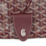 Goyard Goyardine Burgundy Saint Louis GM Tote Bag Palladium Hardware - Thumbnail View 8