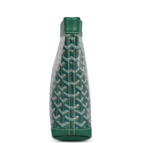 Goyard Goyardine Canvas Green Conti Pouch Palladium Hardware - Thumbnail View 5