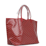 Goyard Goyardine Red Saint Louis GM Tote Palladium Hardware - Thumbnail View 2