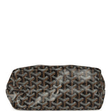 Goyard Goyardine Black Boheme Mini Hobo Bag Palladium Hardware - Thumbnail View 6