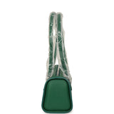 Goyard Goyardine Canvas Bonbonnière Bag Green Chevroches Calfskin Palladium Hardware - Thumbnail View 5