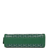 Goyard Goyardine Canvas Bonbonnière Bag Green Chevroches Calfskin Palladium Hardware - Thumbnail View 7