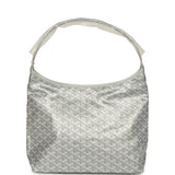 Goyard Goyardine Silver Metallic Boheme Hobo Palladium Hardware - Thumbnail View 4