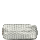 Goyard Goyardine Silver Metallic Boheme Hobo Palladium Hardware - Thumbnail View 6