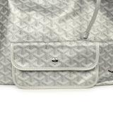 Goyard Goyardine Silver Metallic Boheme Hobo Palladium Hardware - Thumbnail View 7
