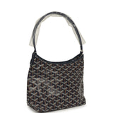 Goyard Goyardine Navy Boheme Mini Hobo Bag Palladium Hardware - Thumbnail View 2