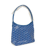 Goyard Goyardine Sky Blue Boheme Mini Hobo Bag Palladium Hardware - Thumbnail View 2