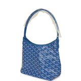 Goyard Goyardine Sky Blue Boheme Mini Hobo Bag Palladium Hardware - Thumbnail View 5