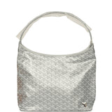 Goyard Goyardine Silver Metallic Boheme Hobo Palladium Hardware - Thumbnail View 1
