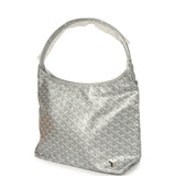 Goyard Goyardine Silver Metallic Boheme Hobo Palladium Hardware - Thumbnail View 3