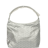 Goyard Goyardine Silver Metallic Boheme Hobo Palladium Hardware - Thumbnail View 5
