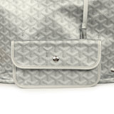 Goyard Goyardine Silver Metallic Boheme Hobo Palladium Hardware - Thumbnail View 8