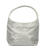 Goyard Goyardine Silver Metallic Boheme Hobo Palladium Hardware - Thumbnail View 1