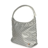 Goyard Goyardine Silver Metallic Boheme Hobo Palladium Hardware - Thumbnail View 3