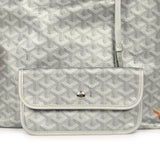 Goyard Goyardine Silver Metallic Boheme Hobo Palladium Hardware - Thumbnail View 8