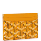 Goyard Goyardine Canvas Yellow Saint-Sulpice Card Wallet - Thumbnail View 2