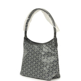 Goyard Goyardine Grey Boheme Hobo Mini Palladium Hardware - Thumbnail View 5