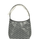 Goyard Goyardine Grey Boheme Hobo Mini Palladium Hardware - Thumbnail View 4