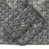 Goyard Goyardine Grey Boheme Hobo Mini Palladium Hardware - Thumbnail View 7