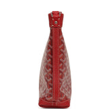 Goyard Goyardine Canvas Red Conti Pouch Palladium Hardware - Thumbnail View 3