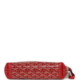 Goyard Goyardine Canvas Red Conti Pouch Palladium Hardware - Thumbnail View 6