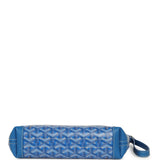 Goyard Goyardine Canvas Sky Blue Conti Pouch Palladium Hardware - Thumbnail View 7
