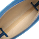Goyard Goyardine Canvas Sky Blue Conti Pouch Palladium Hardware - Thumbnail View 9
