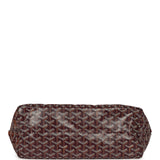 Goyard Goyardine Canvas Burgundy Saint Louis PM Tote Palladium Hardware - Thumbnail View 6