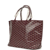 Goyard Goyardine Canvas Burgundy Saint Louis PM Tote Palladium Hardware - Thumbnail View 5