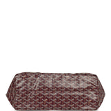 Goyard Goyardine Canvas Burgundy Saint Louis PM Tote Palladium Hardware - Thumbnail View 6