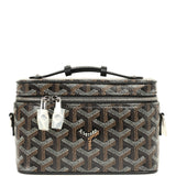 Goyard Goyardine Black Muse Vanity Mini Palladium Hardware - Thumbnail View 1