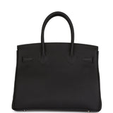 Hermes Birkin 30 Black Togo Palladium Hardware